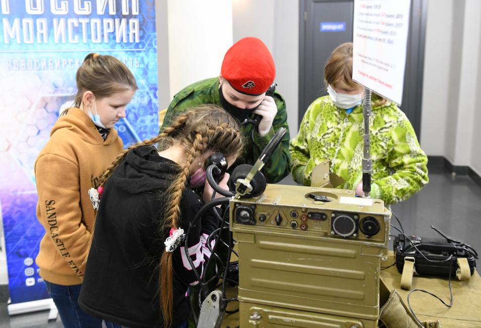 Татарские школьники приняли участие в открытии «Фестиваля мужества»
