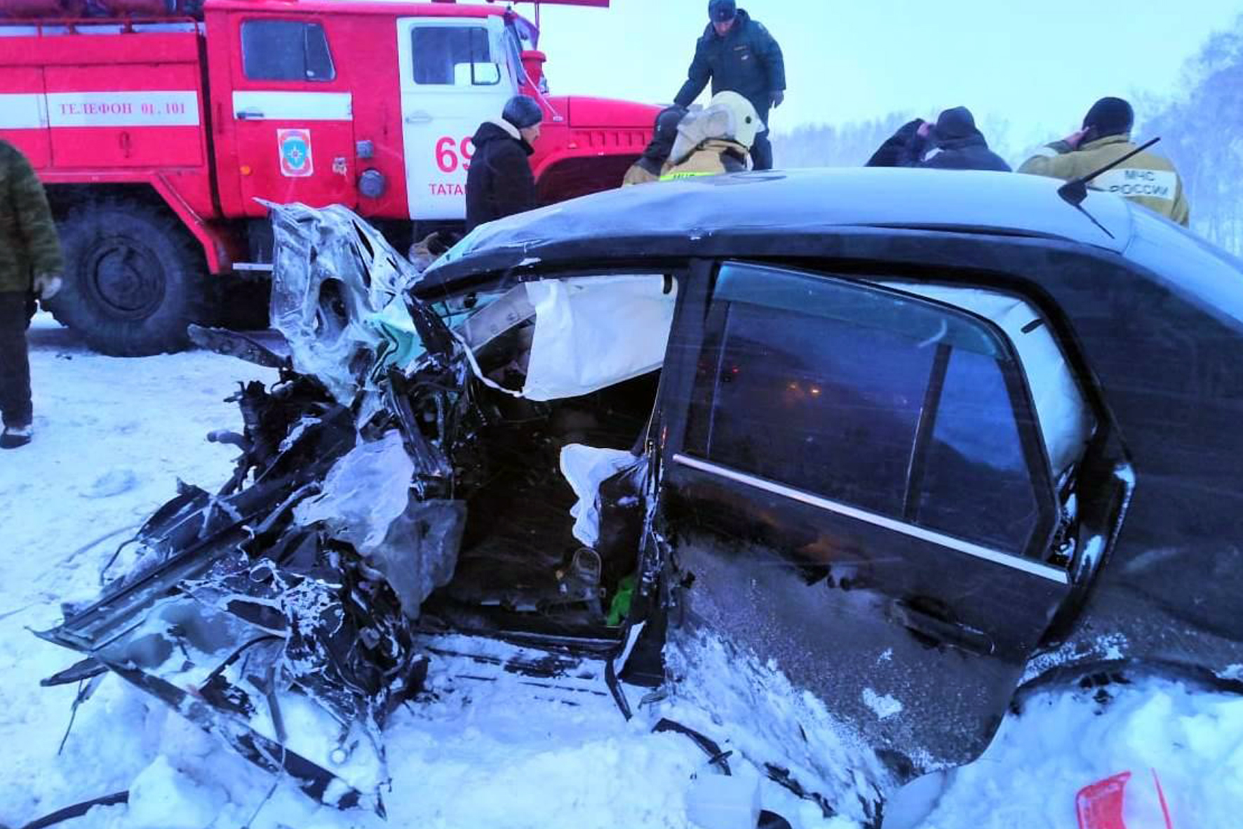 На автотрассе «Байкал» произошло смертельное ДТП