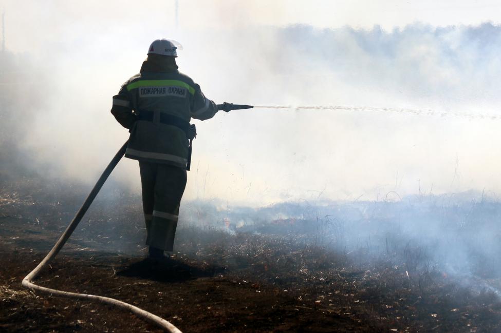 С 15 апреля в Татарском районе начался пожароопасный сезон