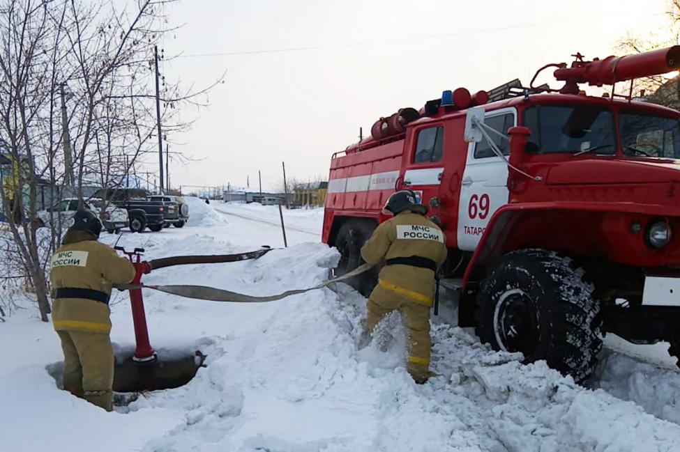 Татарские пожарные «спасли» районную больницу от огня