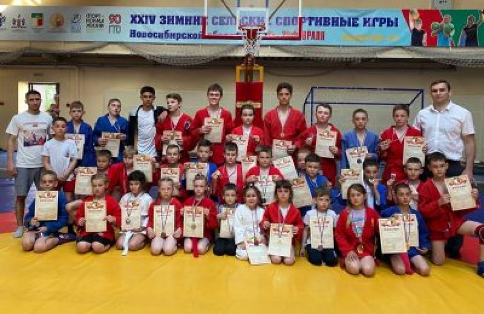 В Татарске прошел турнир по самбо на призы главы района