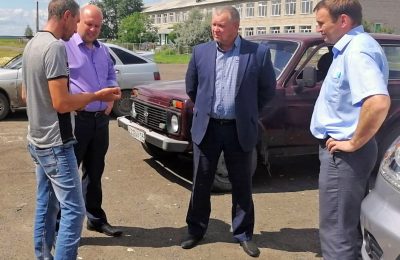 Глава района посетил Новотроицкий сельсовет