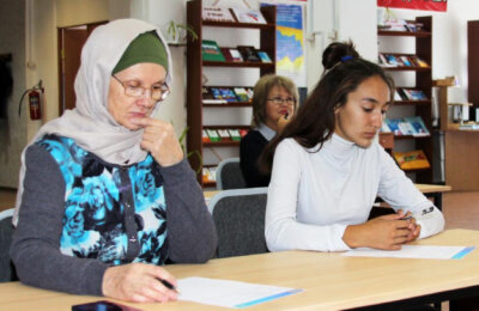 Татарский район присоединился к всемирной образовательной акции