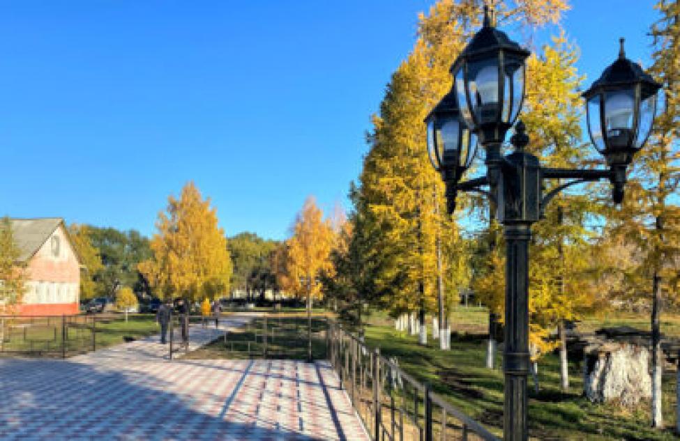 В Татарском районе отремонтировали еще один памятник