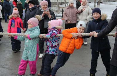 Жители и гости Татарска проводили зиму