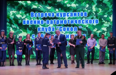 В Татарском районе состоялась встреча курсантов военно-патриотических клубов