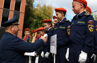 Кадеты из Татарска стали победителями областных игр юных пожарных