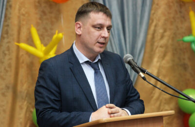 Татарский район с рабочим визитом посетил министр образования Сергей Федорчук