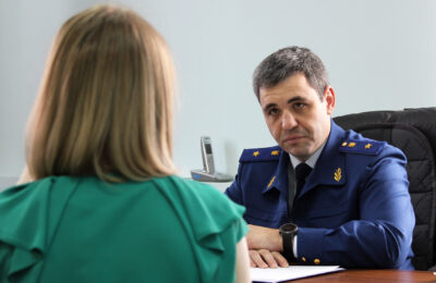 Татарский район с рабочим визитом посетил прокурор Новосибирской области