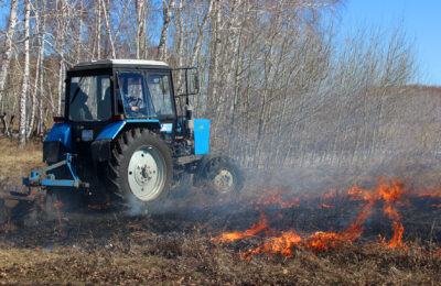 Новую технику получат лесхозы Новосибирской области для борьбы с лесными пожарами