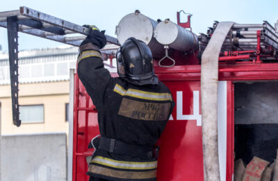 Специалисты пожарной охраны Татарского района отмечают профессиональный праздник