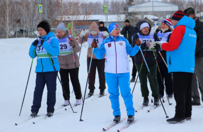 Татарские артисты и учителя встали на лыжи