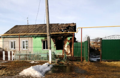 Двухлетний ребёнок погиб на пожаре в Татарском районе