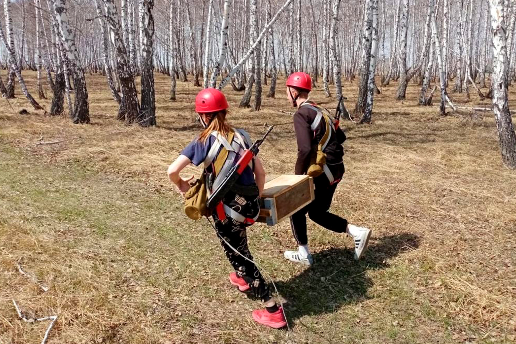 Стрелять и ползать по-пластунски пришлось школьникам Татарского района -  Народная газета