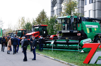 С главными достижениями российского АПК познакомились аграрии Новосибирской области