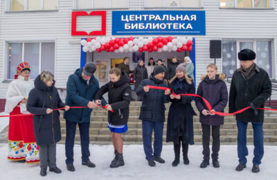 Первую модельную библиотеку открыли в Татарске по нацпроекту