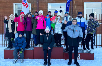 Восемь медалей завоевали лыжники из Татарска на межрайонном турнире