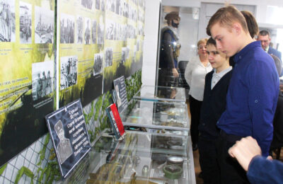 Уроки необъявленной войны вспомнили школьники в музее Татарска