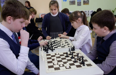 Лучшую школьную шахматную сборную определили в Татарске