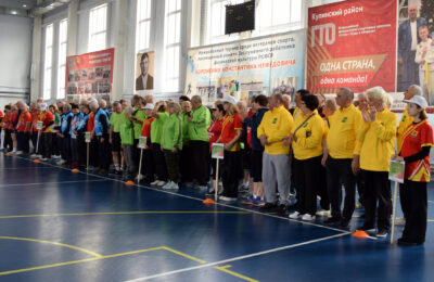 Ветераны спорта 8 районов Новосибирской области приехали на турнир в Купино