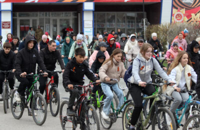 «Километрами Победы» отправились по улицам города жители Татарска
