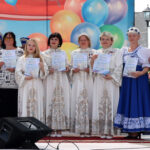На конкурсе патриотической песни и стихов блеснули талантами артисты из Татарска