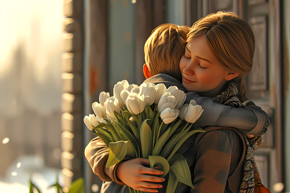 С днем матери