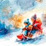 О безопасности на зимних каникулах не стоит забывать юным жителям Татарска