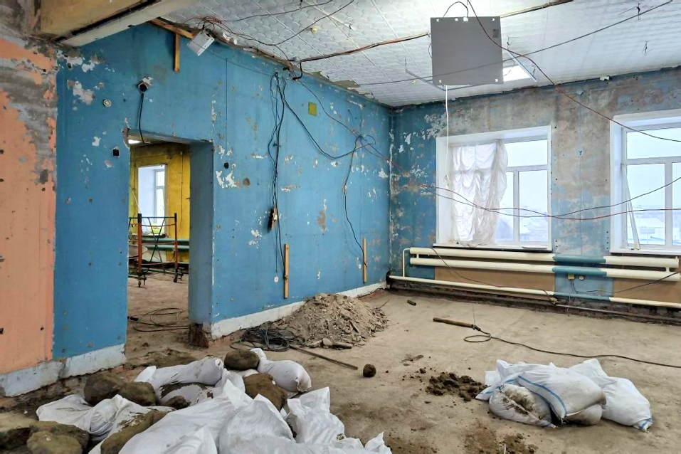 Ремонт музея в Татарске