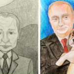 Дипломы за изображения Владимира Путина вручили школьникам в Татарске