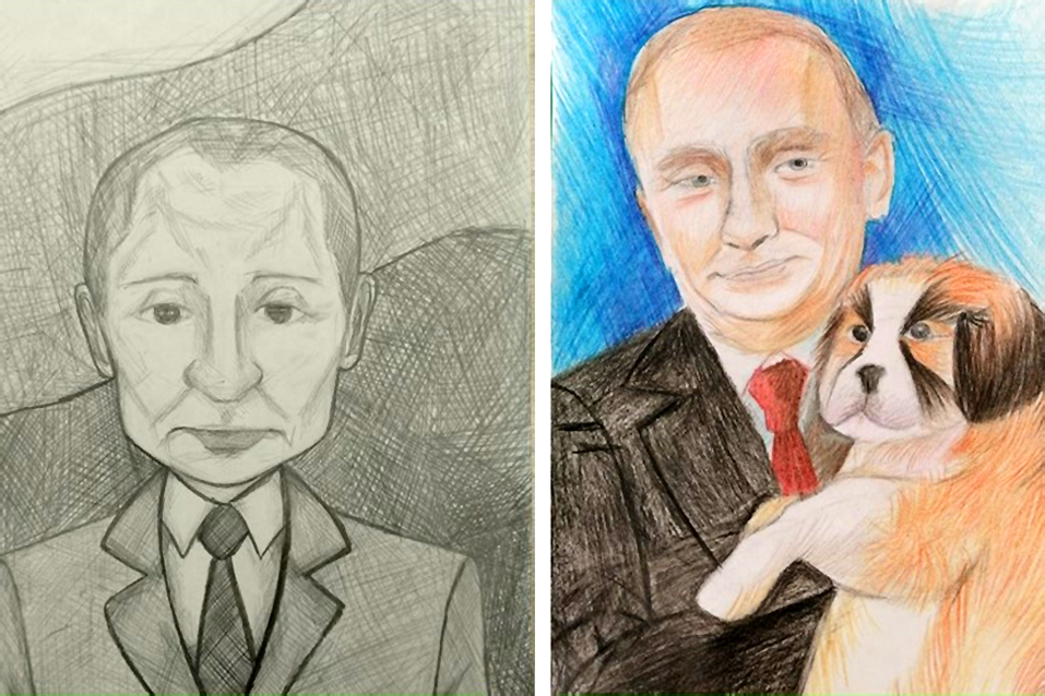 Рисунок Путина