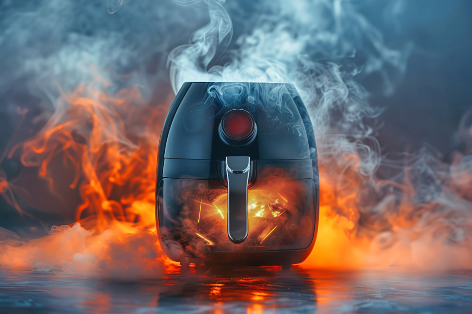 Горящий фритюр