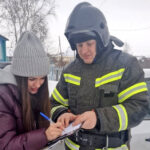 О правилах безопасности напомнили огнеборцы жителям Татарска