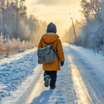 В минобре разрешили родителям не отпускать школьников на уроки в сильные морозы