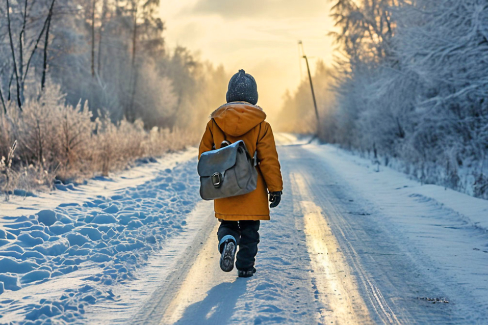 В минобре разрешили родителям не отпускать школьников на уроки в сильные морозы