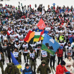 Подвигу участников СВО посвятили лыжный переход в Новосибирской области