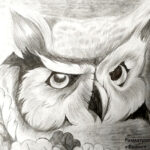 О судьбе животных из Красной книги рассказали юные художники из Татарска