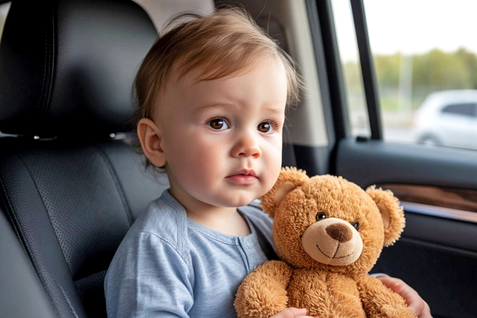 Ребенок в машине