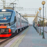 Первый рейс нового электропоезда из Омской области встретили в Татарске