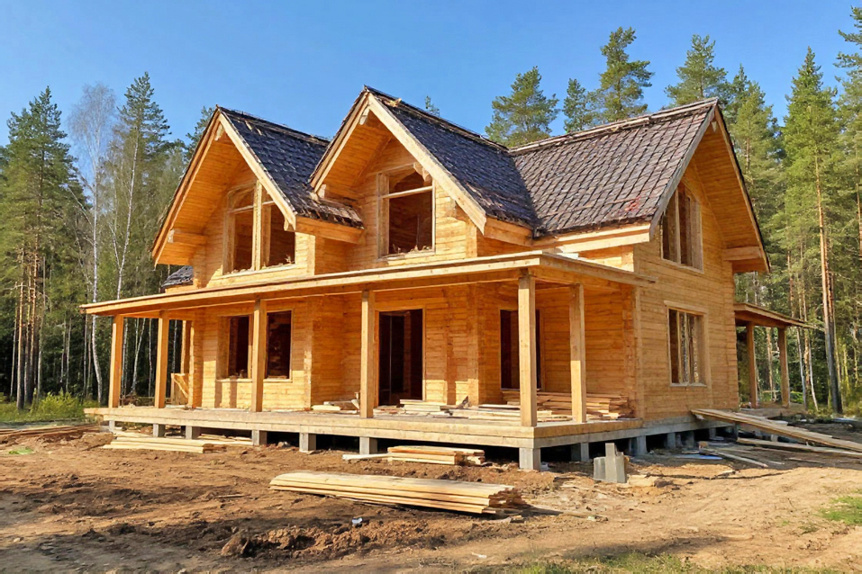 Дом стройка