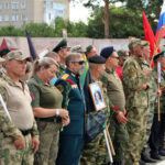 Митингом и концертом отметили в Татарске День ветеранов боевых действий