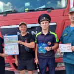 Пит-стоп для водителей большегрузов организовали в Татарске автоинспекторы